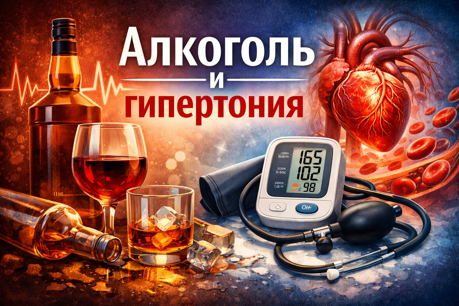Алкоголь и гипертония: риски и помощь нарколога